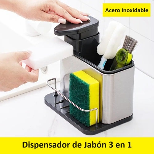 Dispensador De Jabón 3 en 1