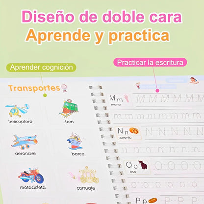 Cuaderno Mágico de Aprendizaje y Escritura - SUPER PROMO  Paga 2 lleva 4