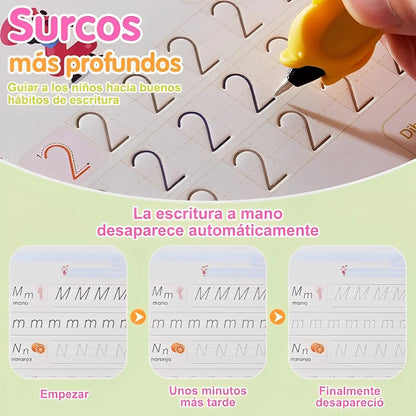 Cuaderno Mágico de Aprendizaje y Escritura - SUPER PROMO  Paga 2 lleva 4