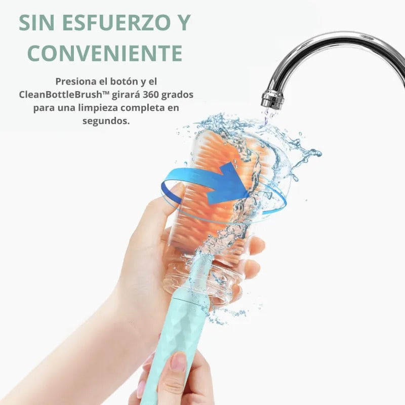 BABYBRUSH PRO™- Limpieza rápida y profunda para biberones.