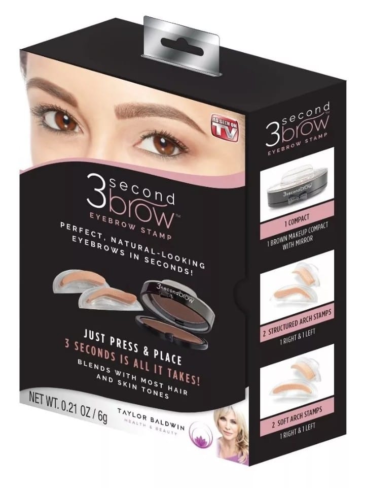 3 SECOND BROWN® - Estampador de cejas instantaneo