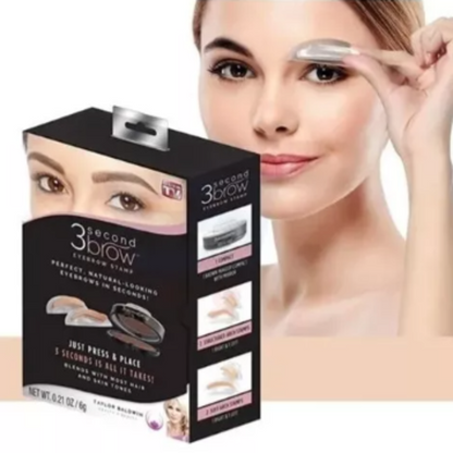 3 SECOND BROWN® - Estampador de cejas instantaneo